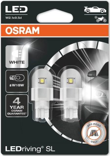 Osram Λάμπες Αυτοκινήτου & Μοτοσυκλέτας Ledriving SL W16W LED 6000K Ψυχρό Λευκό 12V 2W 2τμχ